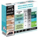 Résine cristal transparente avec durcisseur, Pébéo, 150g