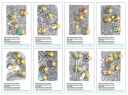 New Cartes de coloriage CHAMELEON, 16 cartes