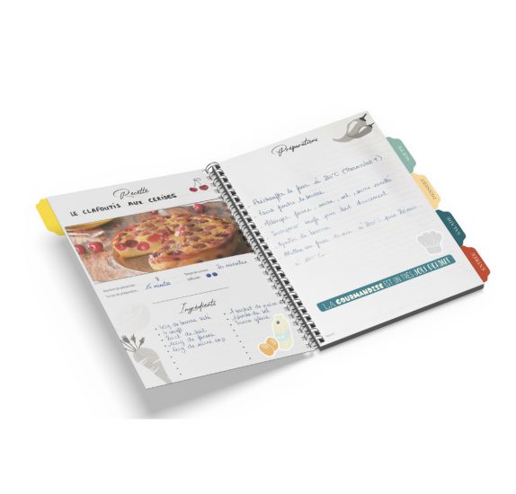 New KIT CARNET DE RECETTES