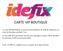 Carte VIP Boutique 20%