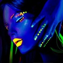 New Tube de maquillage fluo UV visage et corps, 25ml 6 couleurs au choix