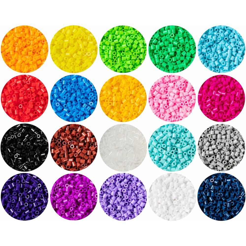 Coffret mini Perlou, 24 couleurs, 18 000 perles à repasser (copie)