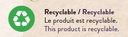 Flacon en PET, couvercle alu à vis hermétique, qualité alimentaire, 25ml