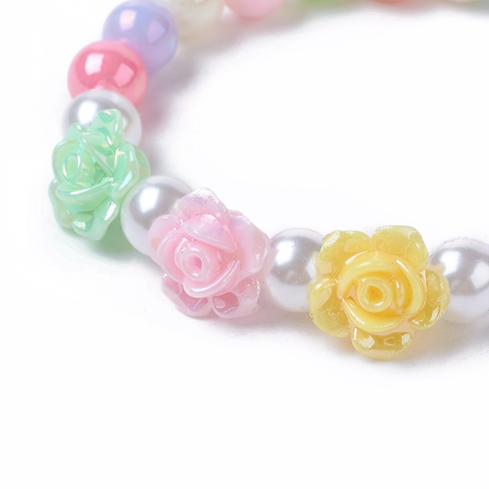 Bracelet enfant en perles heishi, diam 4.8cm, coloris variés (copie)