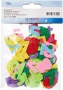 Chiffres en feutrine multicolores 150 pièces