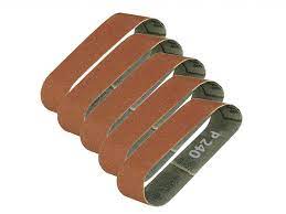 PROXXON P09 28928 bandes de ponçage x 5 grain 240 pr ponceuse à bande BBS/S 260x40mm