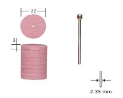 VERIFINV PROXXON P35 28302 Disques de meulage diam 22mm épaiss 3mm x10 pièces