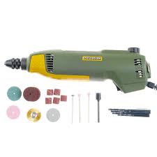 PROXXON P03 28472 Mini meuleuse-perceuse de précision FBS 240/E, mandrin de 0.3 à 3.2mm