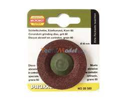 PROXXON P06 28585 Disque abrasif en corindon pour LWS/LHW, grain 60, diam 50mm