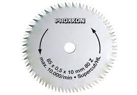  Proxxon 28731 Lame de scie circulaire 'super cut", 80 dents