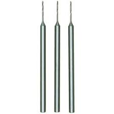 PROXXON P30 28864 HSS forêts hélicoidaux en acier x3,  0.5mm axe 2.35mm