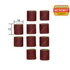 VERIFPROXXON P35 28979 bandes pour tambour x 10 sans tige grain 120 diam 14x13mm