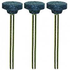PROXXON P34 28783 jeu de meules en corindon disque x 3 diam 13mm