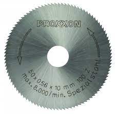 Proxxon 28020 lame de scie en acier spécial pour KS 230 100 dents diam 50x0.5mm