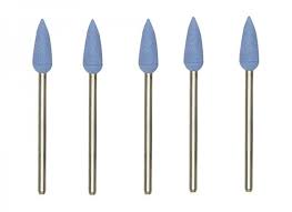 PROXXON P32 28288 polissoirs en silicone forme ogive x 5 diam 5mm