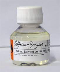  Solvant pour vernis de réserve cellulosique C BERGOIN 50ml