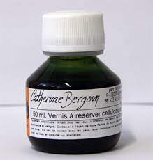  Vernis de réserve cellulosique C BERGOIN 50ml