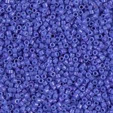 Perles Miyuki delica 11/0 fiole d'env. 3gr DB661-TB OPAQUE PURPLE (violet)