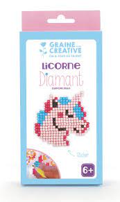 Kit diamond mosaic sticker licorne