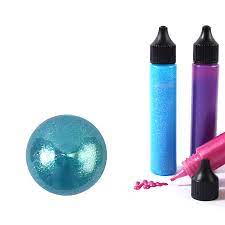Peinture slow & art bleu canard nacré 30ml