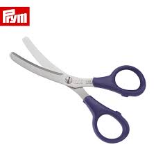 Ciseaux tissus professionnel INOX, lame courbée, mauve, 5 1/4" 13.5CM