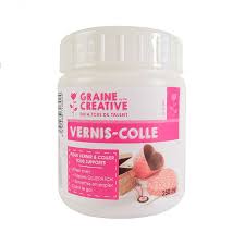 Vernis colle brillant 250ml