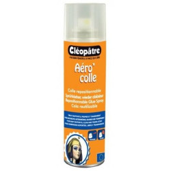 Colle aérosol repositionnable Cléopâtre 250ml