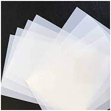 [9834] Papier à pochoir translucide A4 20/100eme, la feuille