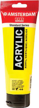 Acrylique AMSTERDAM, jaune azo citron, 250 ml