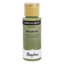 Rayher / Peinture acrylique matt, vert avocado, 59ml