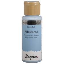 Rayher / Peinture acrylique matt, bleu layette, 59ml