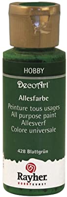 Rayher / Peinture acrylique matt, vert feuillage, 59ml