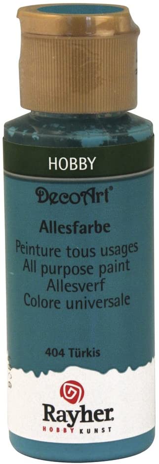 Rayher / Peinture acrylique matt, turquoise, 59ml