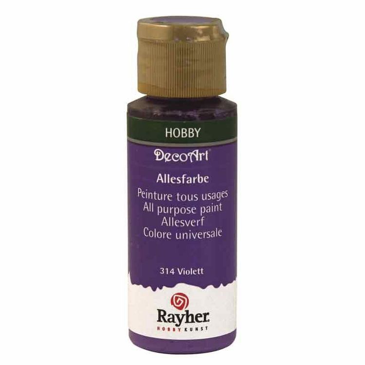 Rayher / Peinture acrylique matt, violet, 59ml