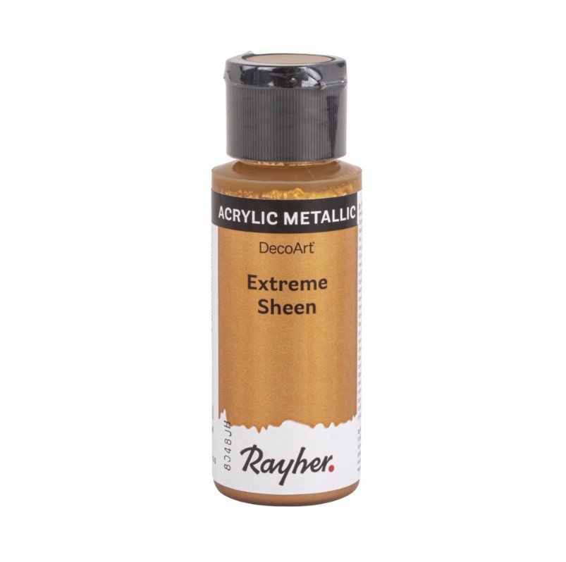 Rayher / Peinture acrylique métallique Extreme sheen, bronze brillant, 59ml