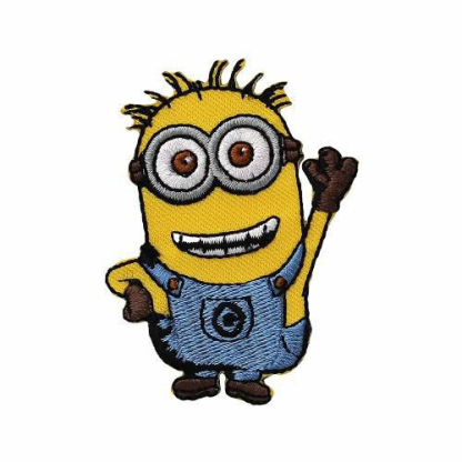 Ecussons broderie Minions  6x6cm