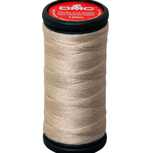 DMC Bobine de fil 100% polyester 120m Ecru