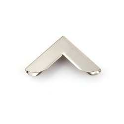 Angles pour boîtes couleur argent 30x30mm