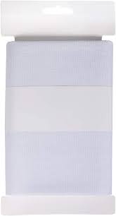 Tissu canevas blanc 100 x 72 cm - 330gr/m2