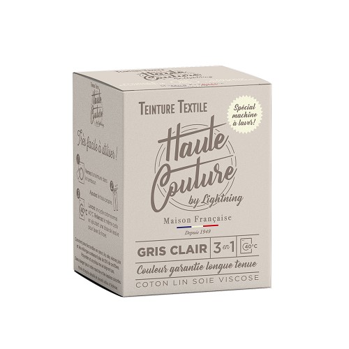 Teinture textile haute couture gris clair 350gr