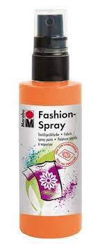 Marabu fashion spray textile à vaporiser 225 mandarine 100ml