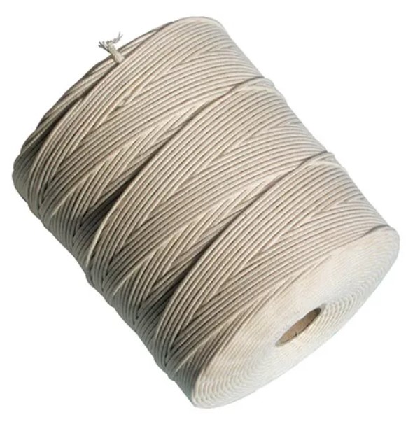 pelote coton tressé pour macramé diam 3mm 1000g env 250m