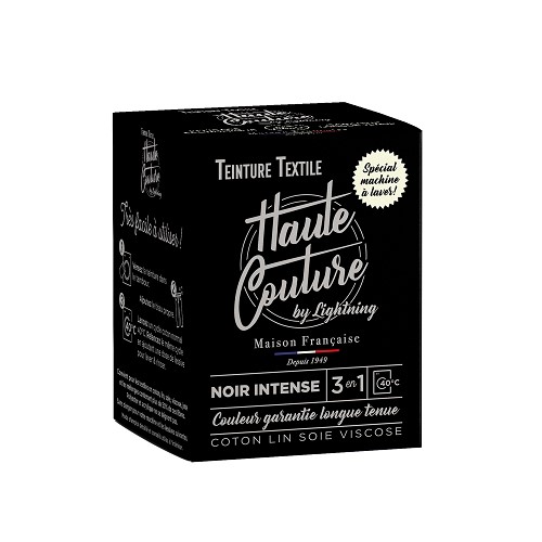 Teinture textile haute couture noir intense 350gr