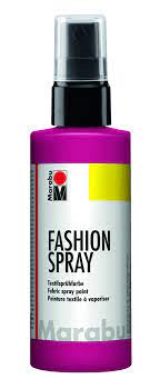 Marabu fashion spray textile à vaporiser 055 framboise 100ml