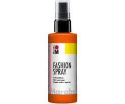 Marabu fashion spray textile à vaporiser 023 rouge orange100ml