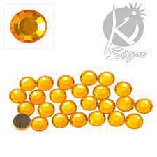 STRASS THERM ORANGE 5MM 60 pièces