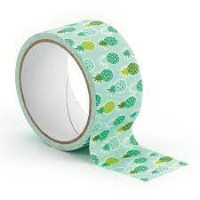 Queen tape super adhésif imperméable ananas vert 48mmx5m