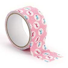 Queen tape super adhésif imperméable licorne rose bleue 48mmx5m