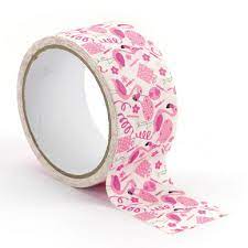 Queen tape super adhésif imperméable flamants rose 48mmx5m