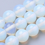 Pierre Opalite, opalescente, ronde, 8mm, trou 1mm